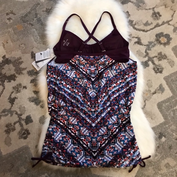 Athleta ⚜️ Marrakesh Quickdri Lycra Tankini Top - Picture 2 of 7